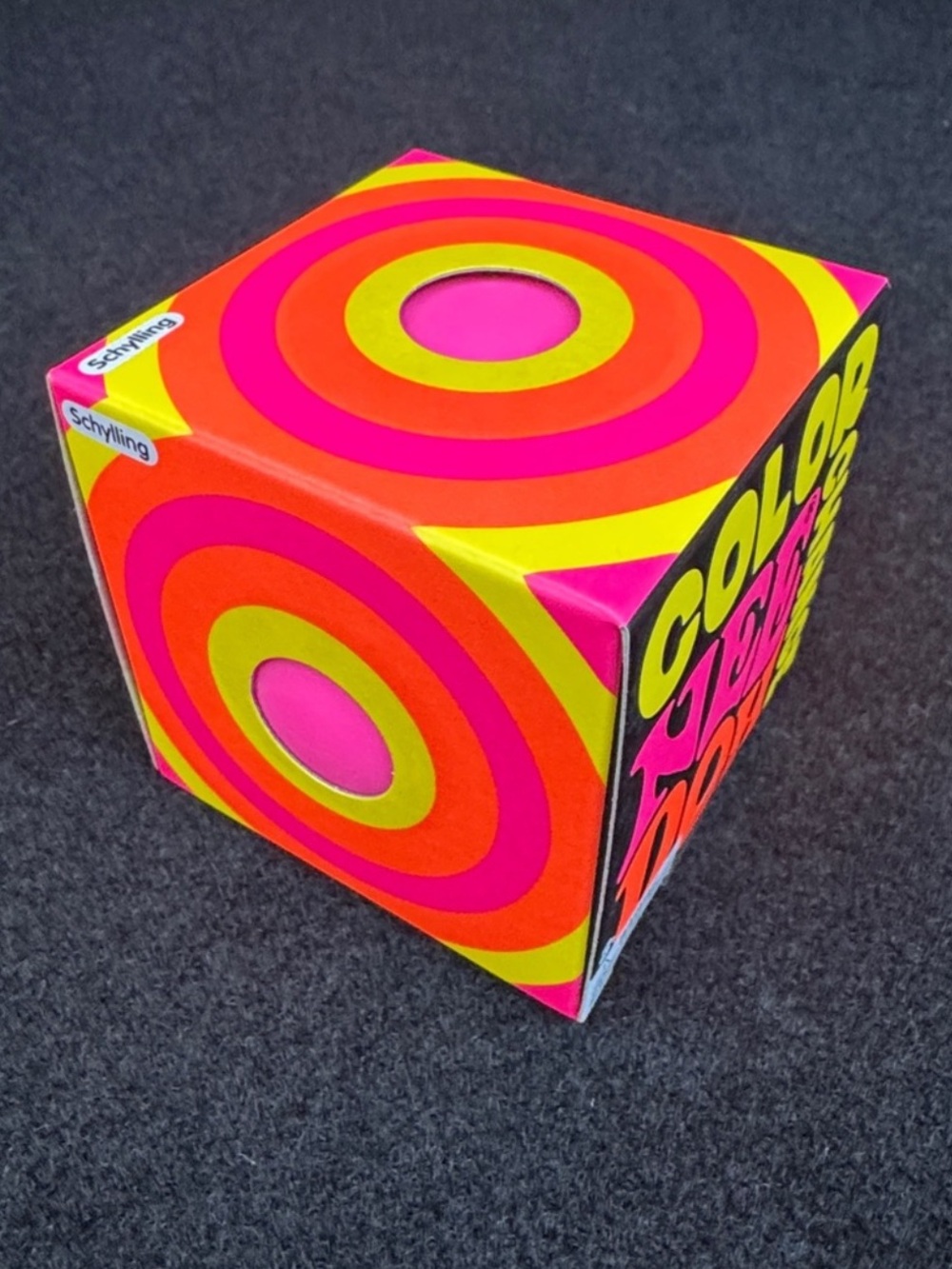 NeeDoh Color Change Stress Ball Pink to Orange New in Box